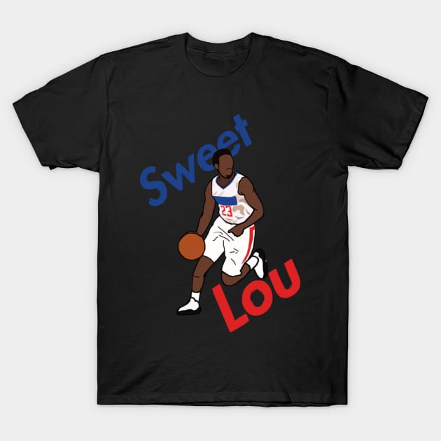 Lou Williams Sweet Lou - Los Angeles Clippers NBA T-Shirt by IveyEricssonArt